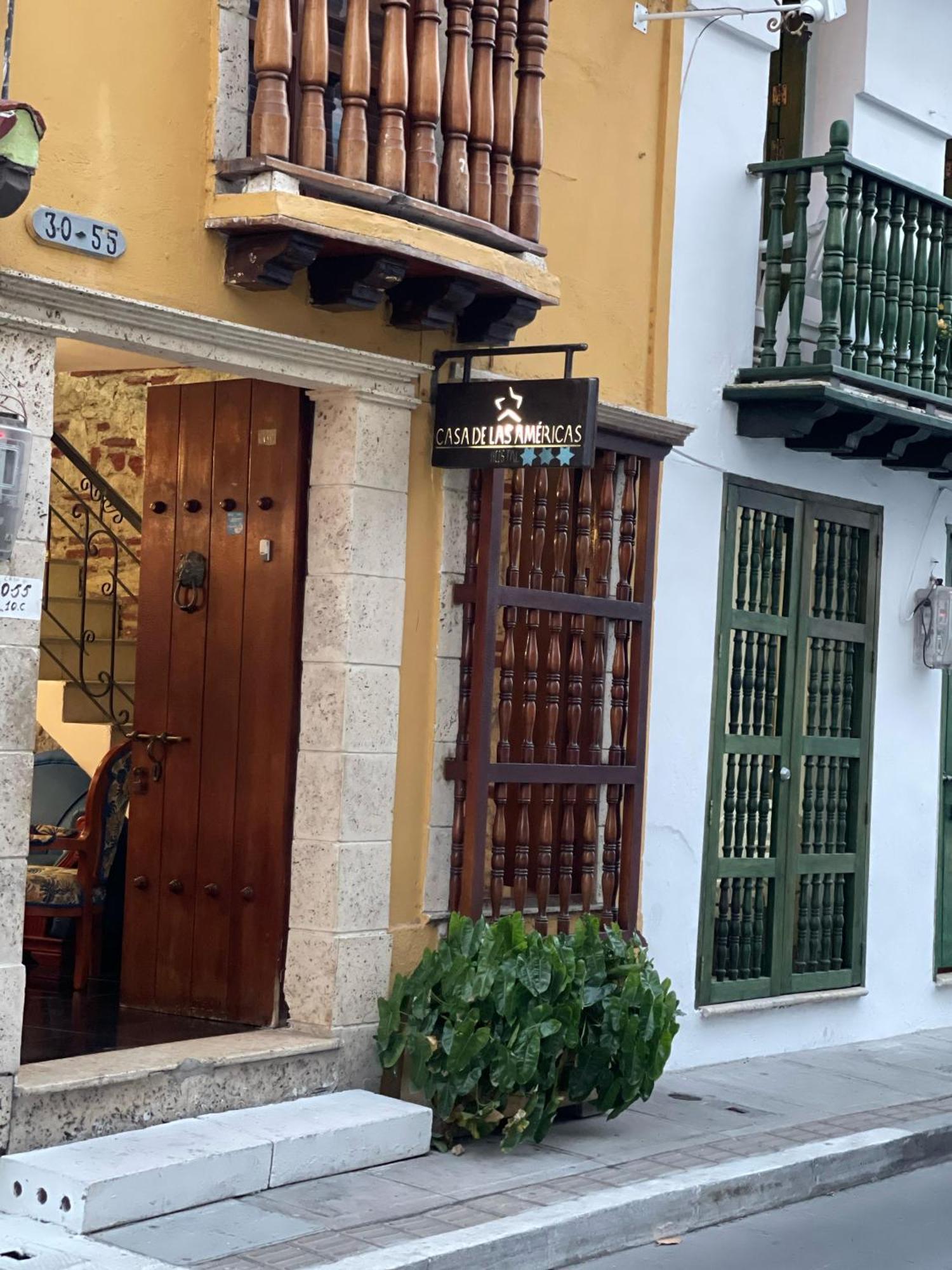Hostal Casa De Las Americas Картахена Экстерьер фото